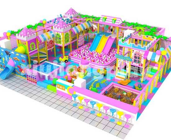 Kiddie Residential Indoor Playground Equipment