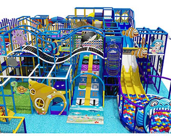 Large Residential Indoor Playground Equipment