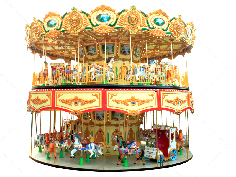 popular double decker carousel for sale
